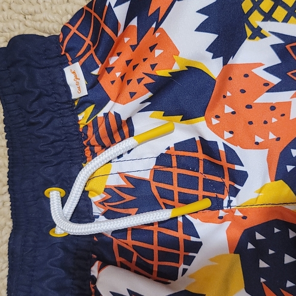 Cat & Jack toddler swim trunks, pineapples, 18 months - Picture 4 of 8